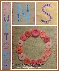 button banner for room doors or walls